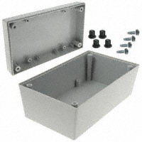 Bud Industries - PT-11388-G - BOX ABS GRAY 5.63"L X 3.25"W