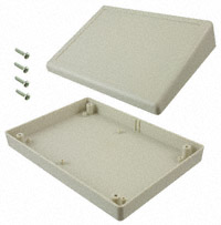 Bud Industries - PT-11820 - BOX ABS GRAY 7.4"L X 5.24"W