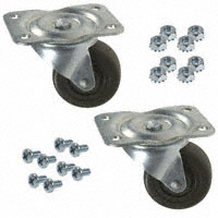Bud Industries - RC-7758-PR - CASTER HEAVY DUTY 1 PAIR