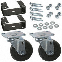 Bud Industries - RC-7762-PR - CASTER W/O LOCKING BRAKE 1 PAIR