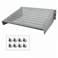 Bud Industries - SA-1751-MG - RACK EQUIPMENT SHELF-OPEN VENT