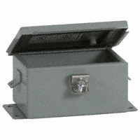 Bud Industries - SN-3700 - BOX STEEL GRAY 6"L X 4"W