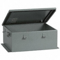 Bud Industries - SN-3703 - BOX STEEL GRAY 12"L X 10"W