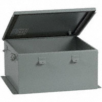 Bud Industries - SN-3705 - BOX STEEL GRAY 12"L X 12"W