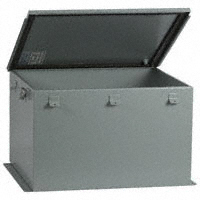 Bud Industries - SN-3709 - BOX STEEL GRAY 16"L X 14"W