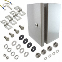 Bud Industries - SNB-3730 - BOX STEEL GRAY 9.84"L X 7.87"W