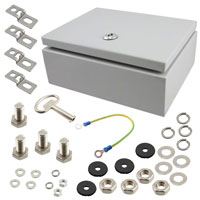 Bud Industries - SNB-3731 - BOX STEEL GRAY 11.81"L X 9.84"W