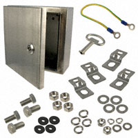 Bud Industries - SNB-3739-SS - BOX S STEEL NAT 7.87"L X 7.87"W