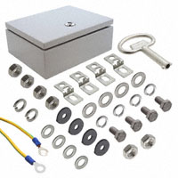 Bud Industries - SNB-3741 - BOX STEEL GRAY 9.84"L X 7.87"W