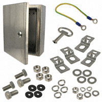 Bud Industries - SNB-3741-SS - BOX S STEEL NAT 9.84"L X 7.87"W