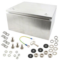 Bud Industries - SNB-3743-SS - BOX S STEEL NAT 15.75"LX13.98"W