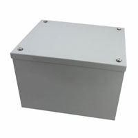 Bud Industries - SNC-3752 - BOX STEEL GRAY 7.87"L X 9.84"W