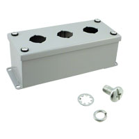 Bud Industries - SPB-3923 - BOX STEEL GRAY 2.75"L X 3.25"W