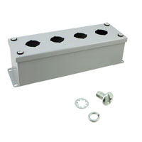 Bud Industries - SPB-3924 - BOX STEEL GRAY 2.75"L X 3.25"W