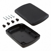 Bud Industries - TB-32610-B - BOX ABS BLACK 5.51"L X 3.94"W