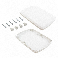 Bud Industries - TB-32612-W - BOX ABS WHITE 8.7"L X 6.36"W