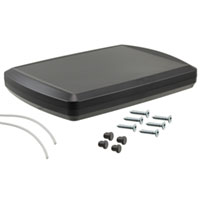 Bud Industries - TBG-32612-B - BOX ABS BLACK 8.7"L X 6.36"W