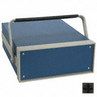 Bud Industries - TR-6100 - CABINET ALUM 10.75"L X 8.31"W