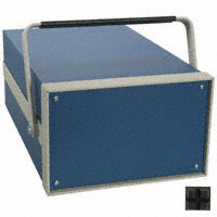 Bud Industries - TR-6101 - CABINET ALUM 13.25"L X 8.31"W