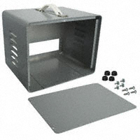 Bud Industries - WA-1542 - CABINET ALUM GRAY 8"L X 10.13"W