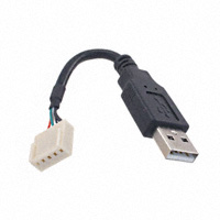 Bulgin - 14193 - CABLE USB A TO 5 WAY CRIMP 100MM
