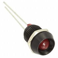 Bulgin - DX1090/RD - LED PANEL INDICATOR RED 2V