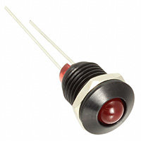 Bulgin - DX1092/RD - LED PANEL INDICATOR RED 2V