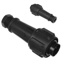 Bulgin - EXP-0911/02/P - CONN PLUG 2POS INLINE PIN