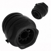 Bulgin - EXP-0931/10/P - CONN RCPT 10POS JAM NUT PIN