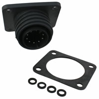 Bulgin - EXP-0941/10/P - CONN RCPT 10POS PNL MNT PIN