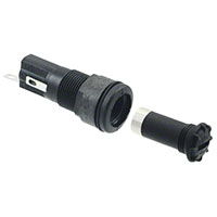 Bulgin - FX0462 - FUSE HLDR CART 250V 10A PNL MNT