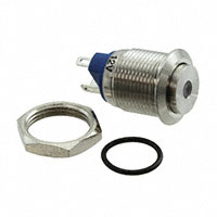 Bulgin - MAV0120/3D1RD012 - SWITCH PUSHBUTTON SPST-NO 2A 36V