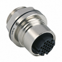 Bulgin - PXM6012/22S/CR - CONN RCPT HSG FMALE 22POS PNL MT