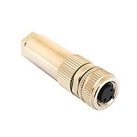 Bulgin - PXMBNI08FBF03ASC - CONN PLUG FMALE 3POS GOLD SOLDER