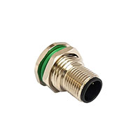 Bulgin - PXMBNI12RPM03APCPG9 - CONN RCPT MALE 3POS GOLD SOLDER