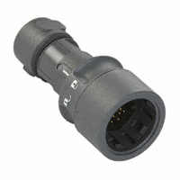 Bulgin - PXP6010/22P/CR/0910 - CONN PLG HSG MALE 22POS INLINE