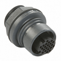 Bulgin - PXP6012/22S/CR - CONN RCPT HSG FMALE 22POS PNL MT