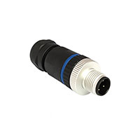 Bulgin - PXPPAM12FIM03ASTPG9 - CONN RCPT MALE 3POS GOLD SCREW