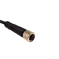 Bulgin - PXPPVC05FBF03ACL010PVC - M5 SERIES A CODE PVC OVERMOULD F