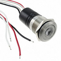 Bulgin - MPI001/FL/AM/12 - SWITCH PUSH SPST-NO 0.05A 24V