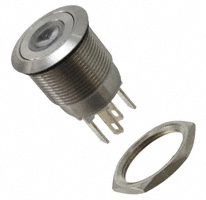 Bulgin - MPI001/28/WH - SWITCH PUSH SPST-NO 0.05A 24V