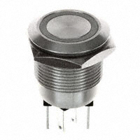 Bulgin - MPI002/28/D1 - SWITCH PUSH SPST-NO 0.05A 24V