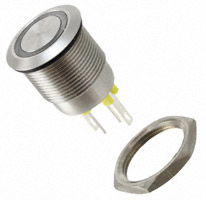 Bulgin - MPI002/28/AM - SWITCH PUSH SPST-NO 0.05A 24V