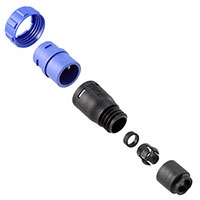 Bulgin - PX0410/02P/6570 - CONN PLUG HSG MALE 2POS INLINE