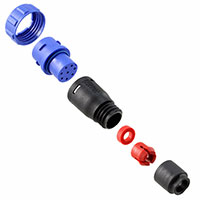 Bulgin - PX0410/08S/4550 - CONN PLG HSG FMALE 8POS INLINE