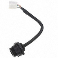 Bulgin - PX0419 - CABLE IP68 4PS PNL MT-5WAY CRIMP