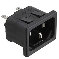 Bulgin - PX0575/10/28 - PWR ENT RCPT IEC320-C14 PANEL QC