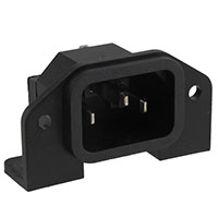 Bulgin - PX0580/PC/12132 - PWR ENT RCPT IEC320-C14 PNL SLDR