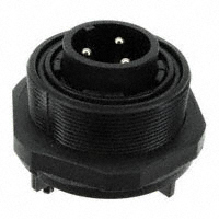 Bulgin - PX0707/P/03 - CONN RCPT 3POS PNL MNT PCB PIN