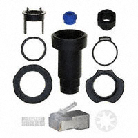 Bulgin - PX0834/A - CONN MOD PLUG 8P8C SHIELDED